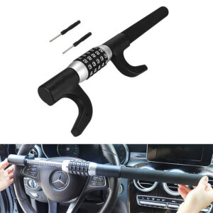 CAR STEERING LOCK / HANDLE LOCK / CROCK LOCK / ANTI THEFT LOCK - New Series Number Code Lock
